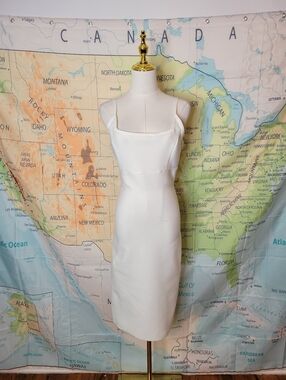 NWT bebe White Bandage Dress Size M